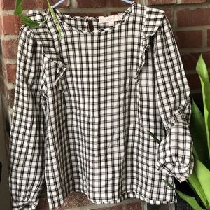 NWOT LOFT Blouse- Petite Small